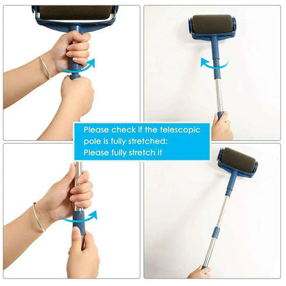 Juego De Rodillos De Pintura Con Accesorios ( 6 Piezas )