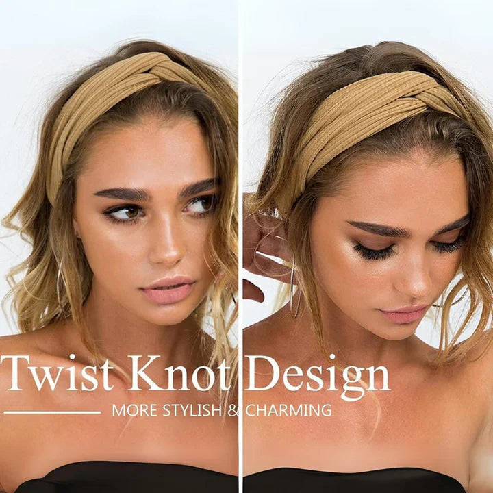 Diademas de Torsión Acanaladas - Diseño Boho