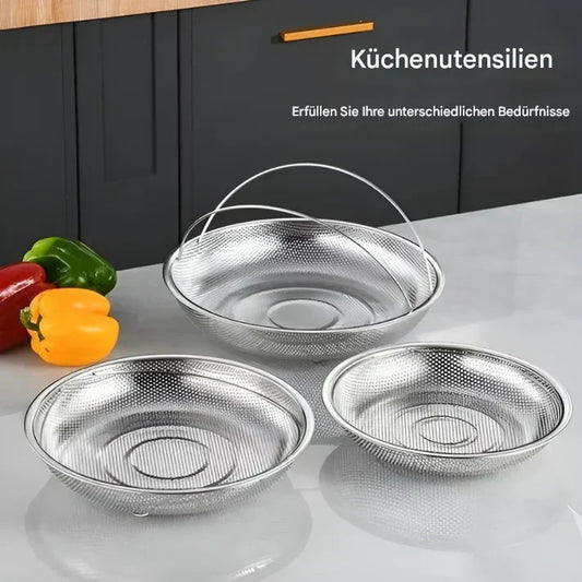 Cesto De Acero Inoxidable Para Cocinar Al Vapor - Escurridor Y Escurridor Plegable Para La Cocina Prepárate Para Cocinar Al Vapor