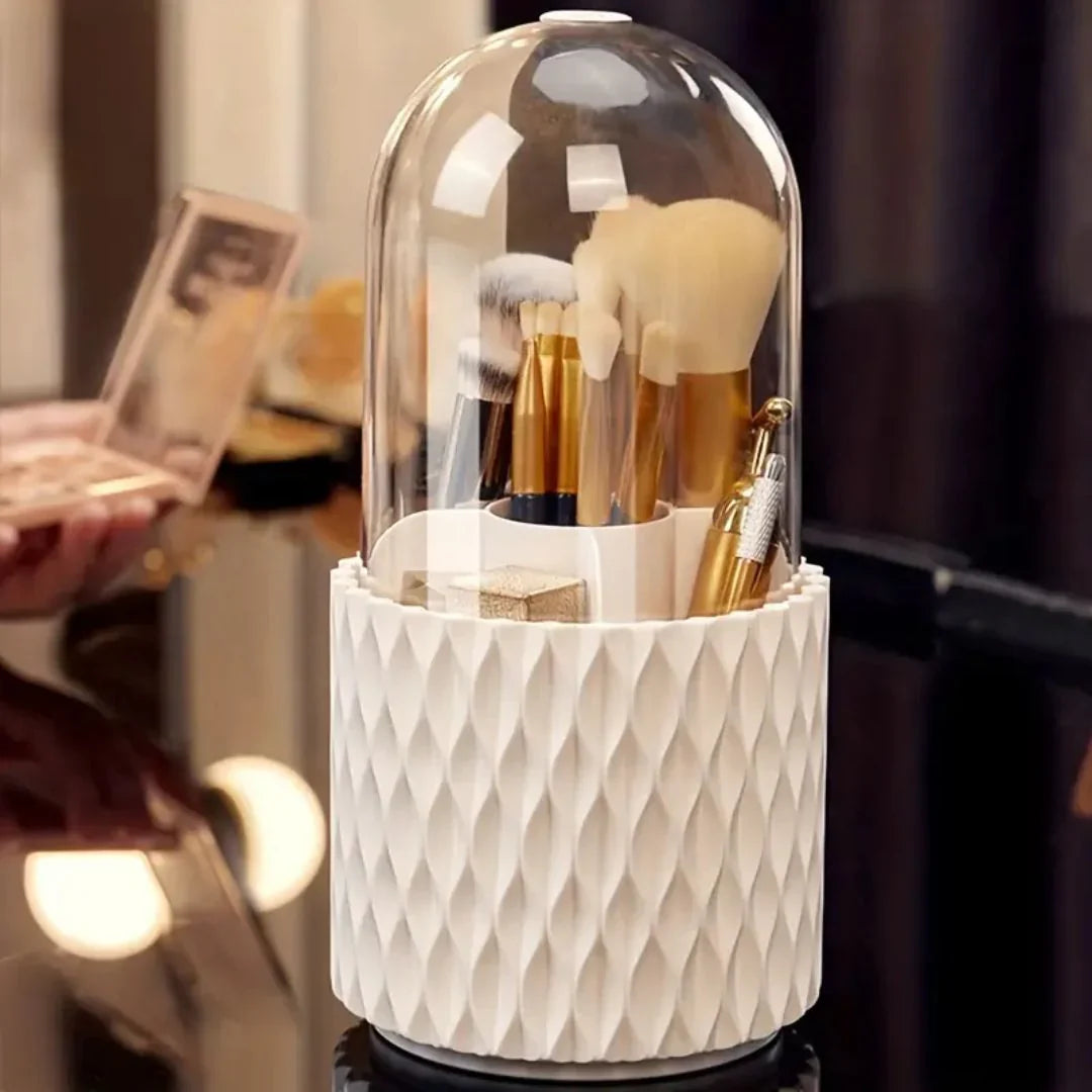Portapinceles De Maquillaje De Lujo Con Funda Protectora