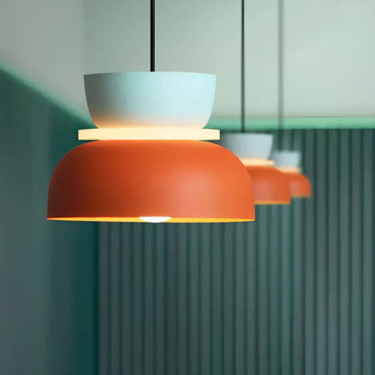 Lámpara Colgante Led con Diseño Macaron Colorido Diseño Macaron