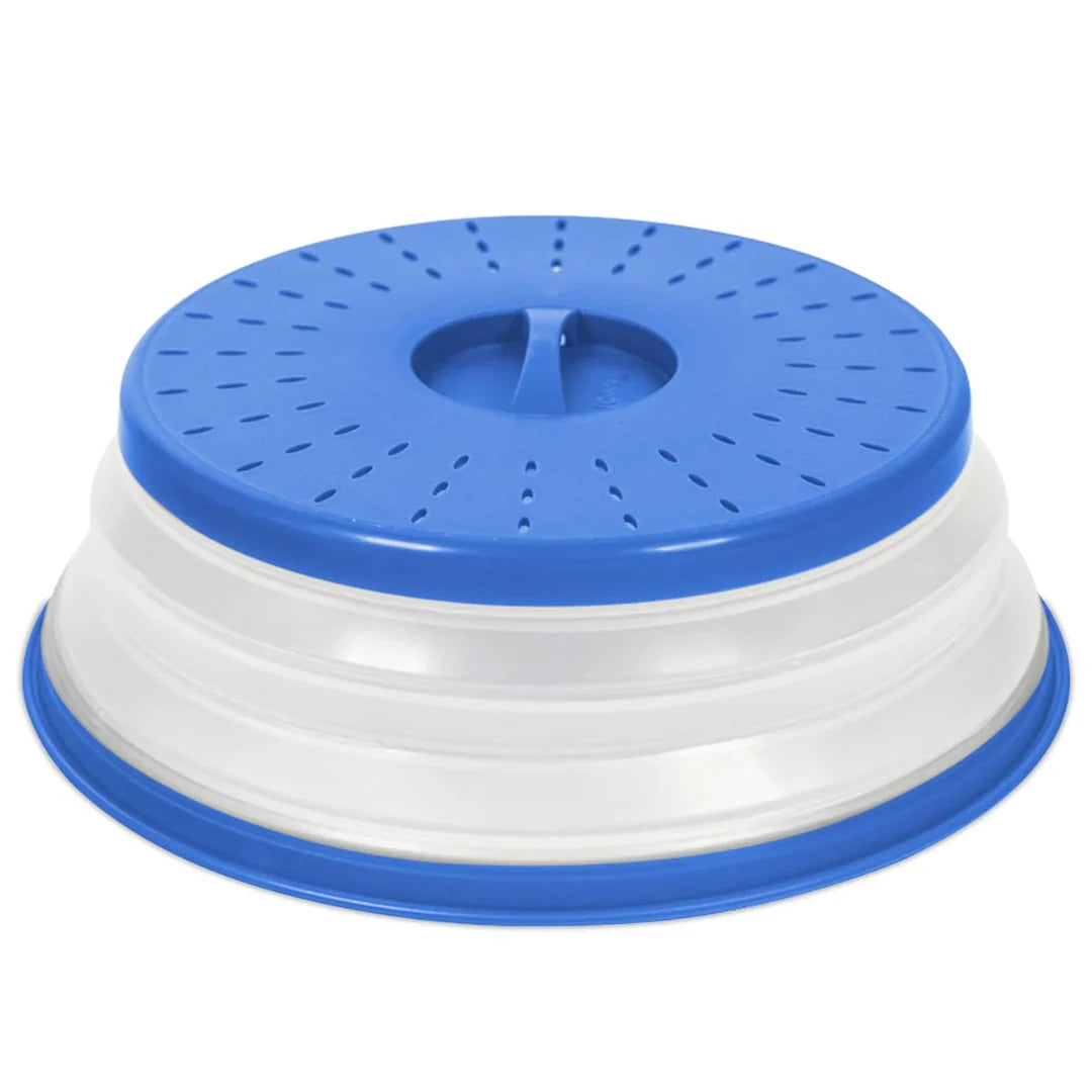 Tapa Antisalpicaduras De Silicona Plegable Para Microondas