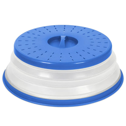 Tapa Antisalpicaduras De Silicona Plegable Para Microondas
