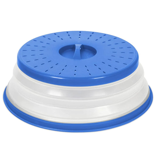 Tapa Antisalpicaduras De Silicona Plegable Para Microondas