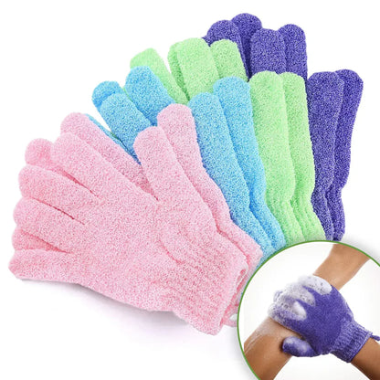 Guantes de Baño Exfoliantes - Set de 2