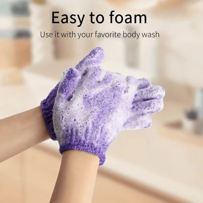 Guantes de Baño Exfoliantes - Set de 2