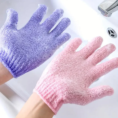 Guantes de Baño Exfoliantes - Set de 2