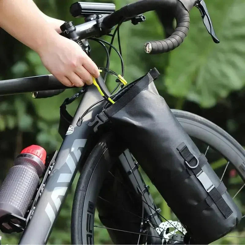 Alforjas de Bicicleta Impermeables para la Rueda Delantera