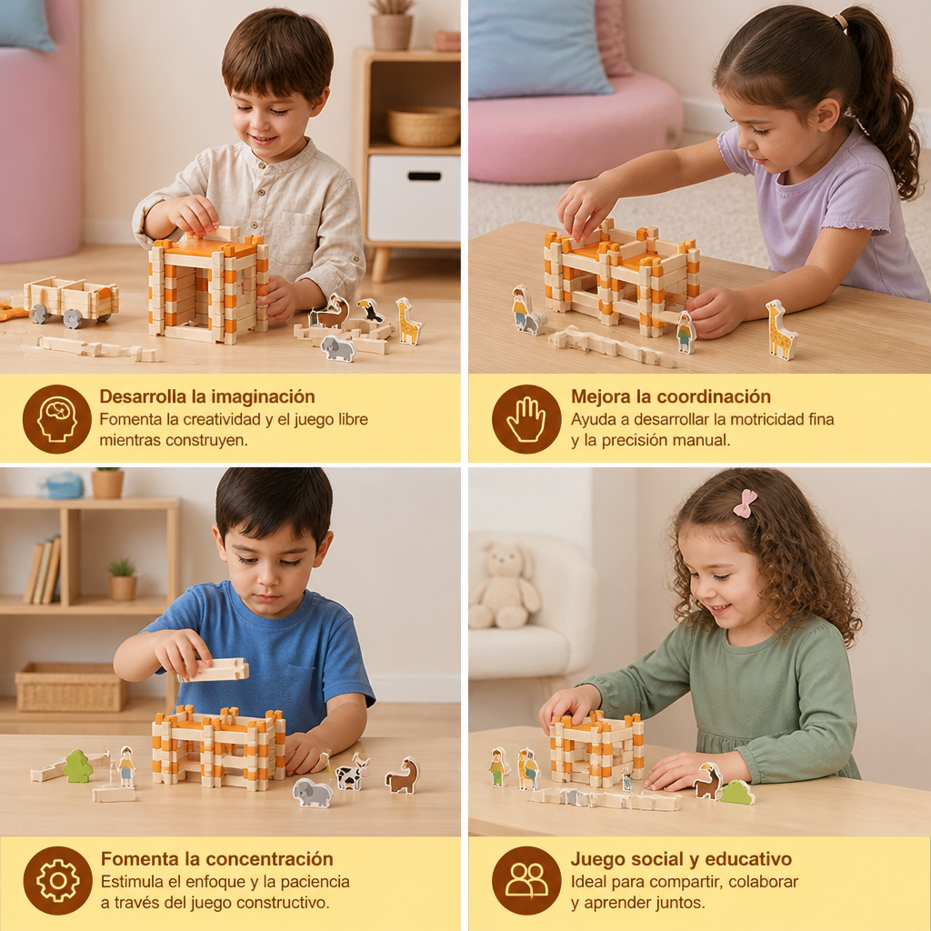 Granja Montessori de Colores y Números
