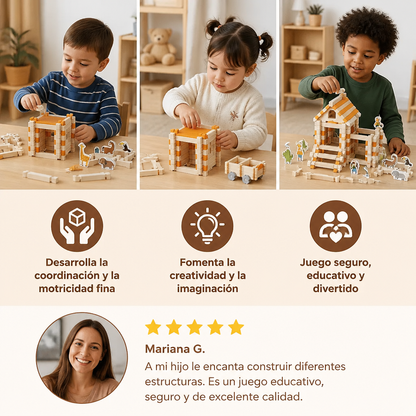 Granja Montessori de Colores y Números
