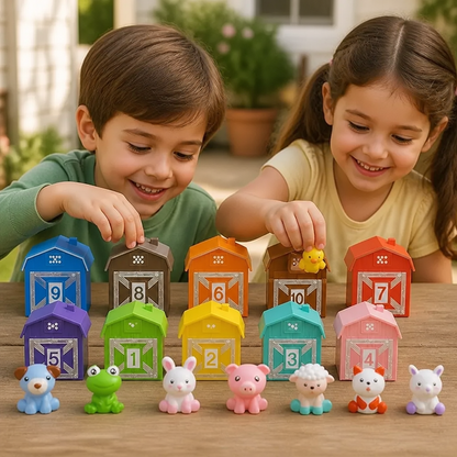 Granja Montessori de Colores y Números