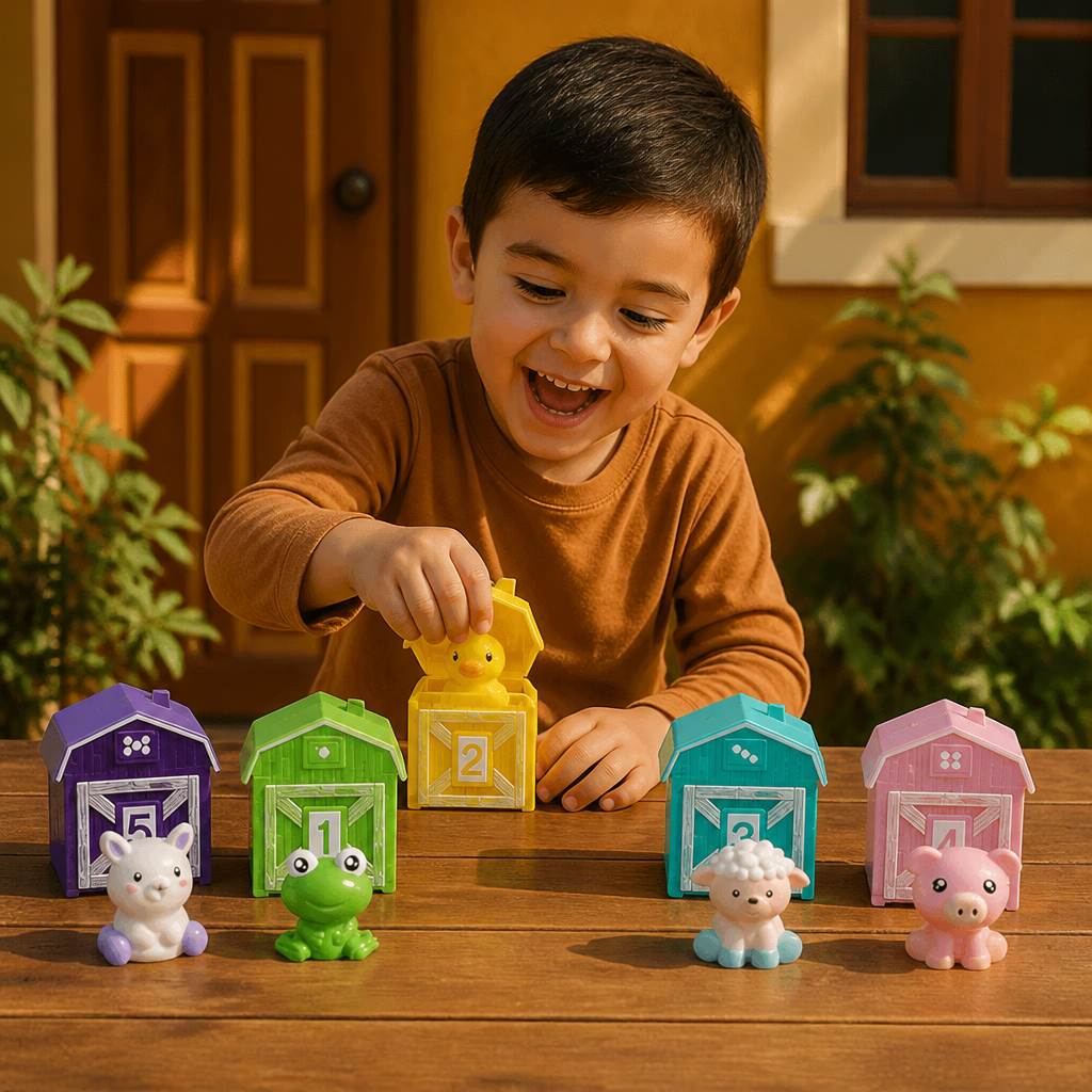 Granja Montessori de Colores y Números