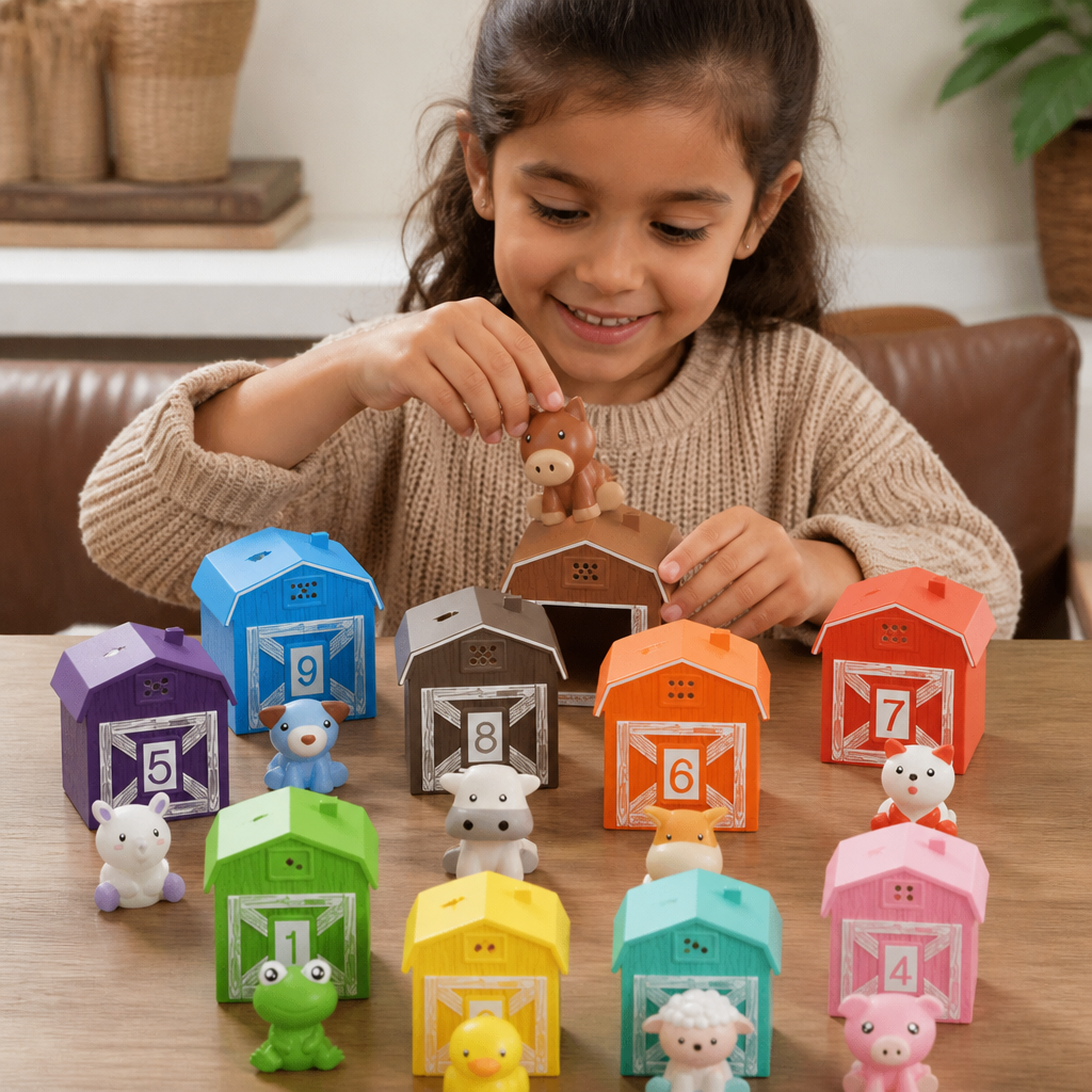 Granja Montessori de Colores y Números