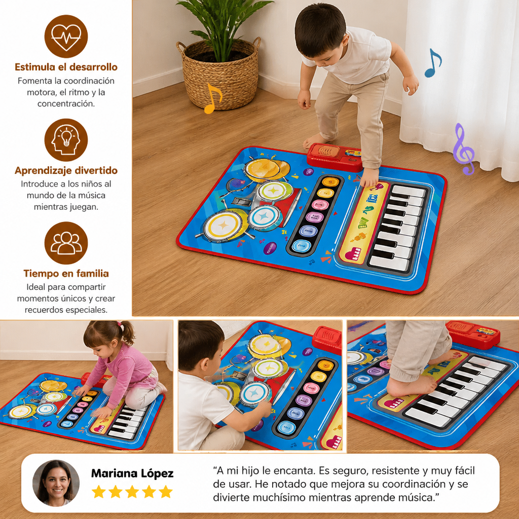 Alfombra Musical Creativa para Niños