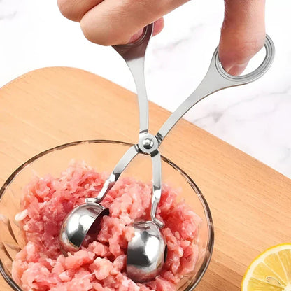 Pinzas De Acero Inoxidable Para Albóndigas Perfectas