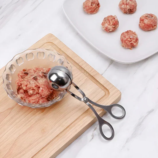 Pinzas De Acero Inoxidable Para Albóndigas Perfectas