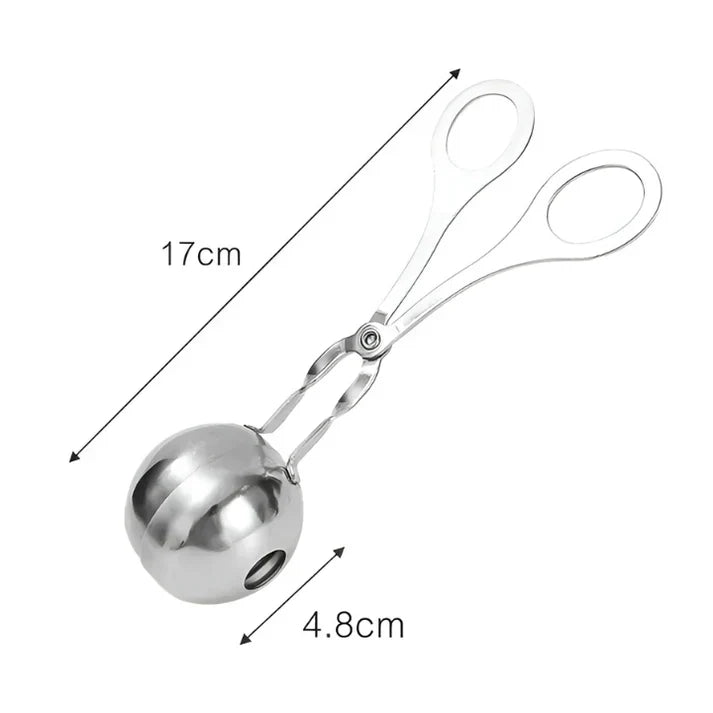 Pinzas De Acero Inoxidable Para Albóndigas Perfectas