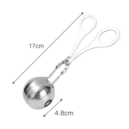 Pinzas De Acero Inoxidable Para Albóndigas Perfectas