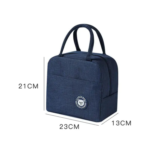 Fiambrera Bento De Acero Inoxidable De 2 Capas Con Tapa