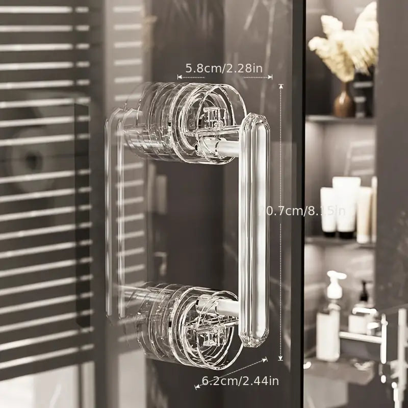 Práctico Tirador de Puerta con Ventosa