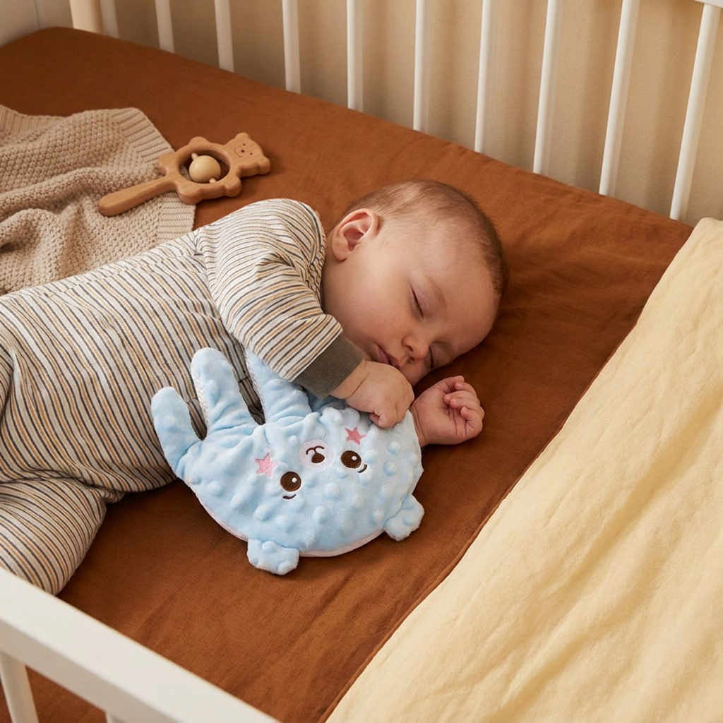 Ayuda para dormir para bebés con función de suaves palmaditas – favorece un sueño tranquilo e independiente