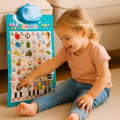 Tabla de pared de sonidos interactivos para niños | Aprende palabras y sonidos en inglés a través de una divertida exploración visual