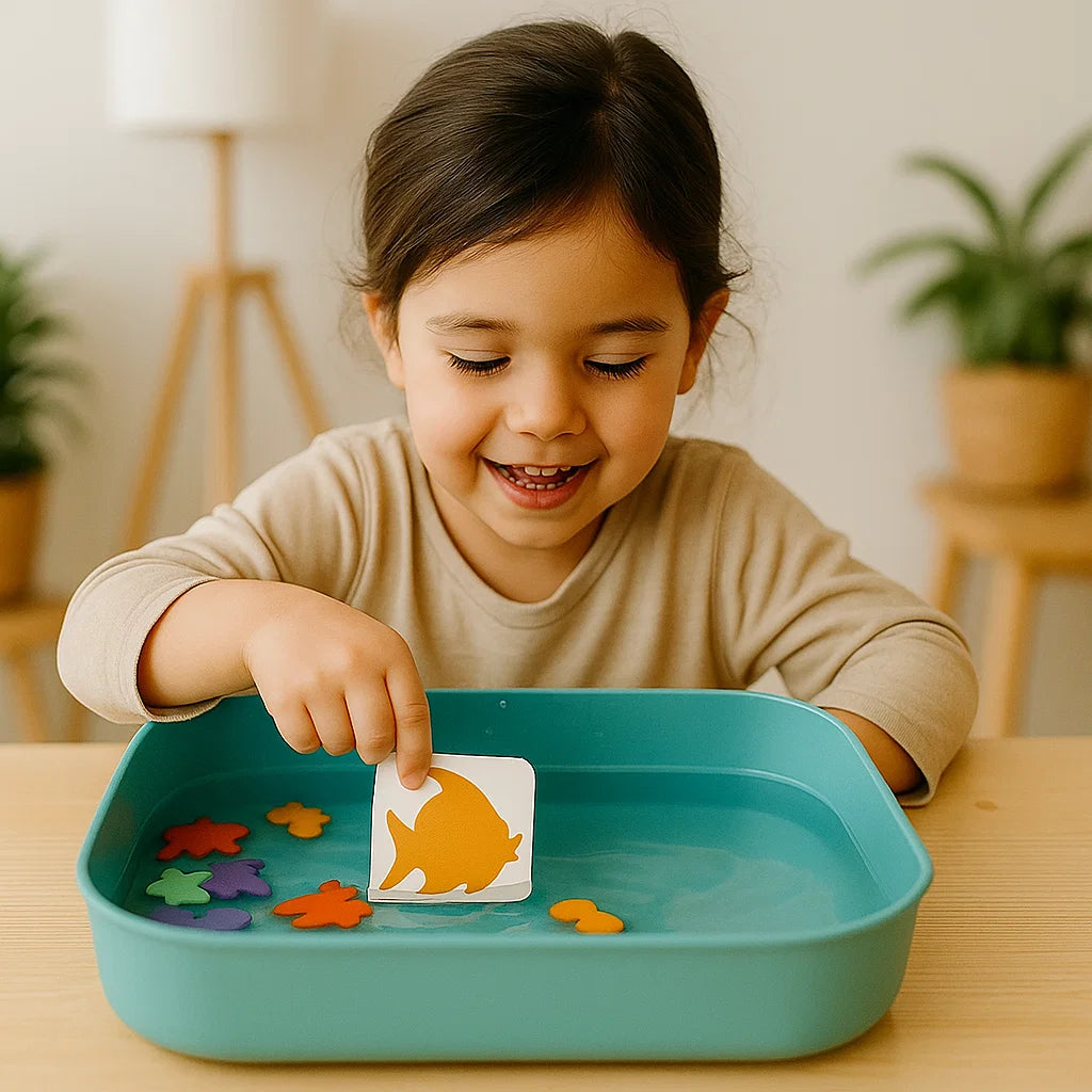 Juguete mágico de agua para niños | Set de bricolaje creativo para hacer animales flotantes en el agua