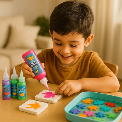 Juguete mágico de agua para niños | Set de bricolaje creativo para hacer animales flotantes en el agua