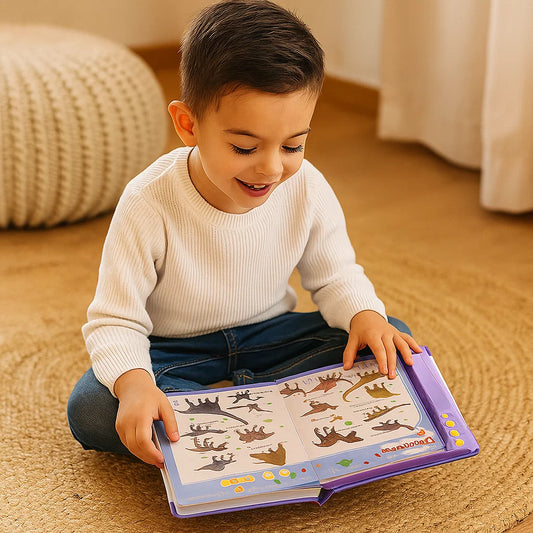 Libro de aprendizaje de sonidos en inglés | Audio libro interactivo para el desarrollo temprano del lenguaje y la construcción de vocabulario