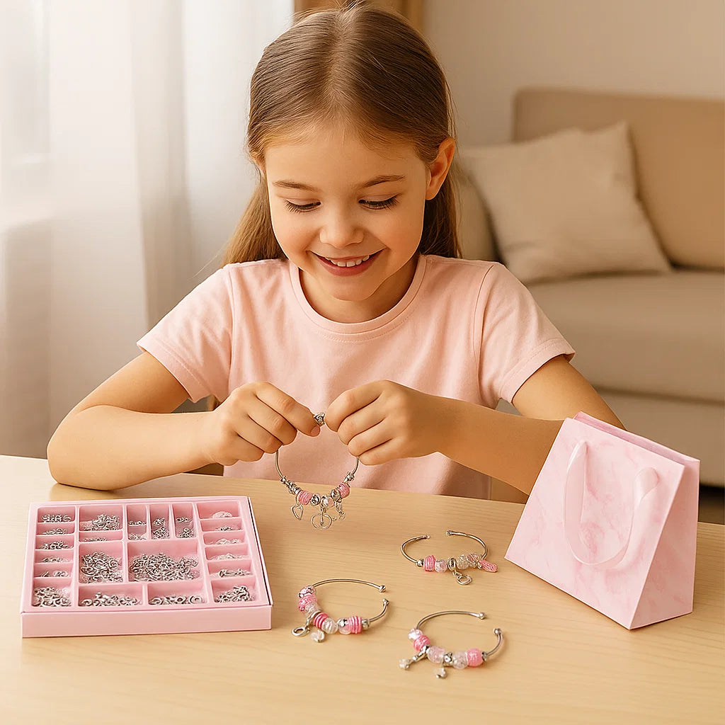 Kit DIY para hacer pulseras con charms ⎜ Kit para fabricar joyas