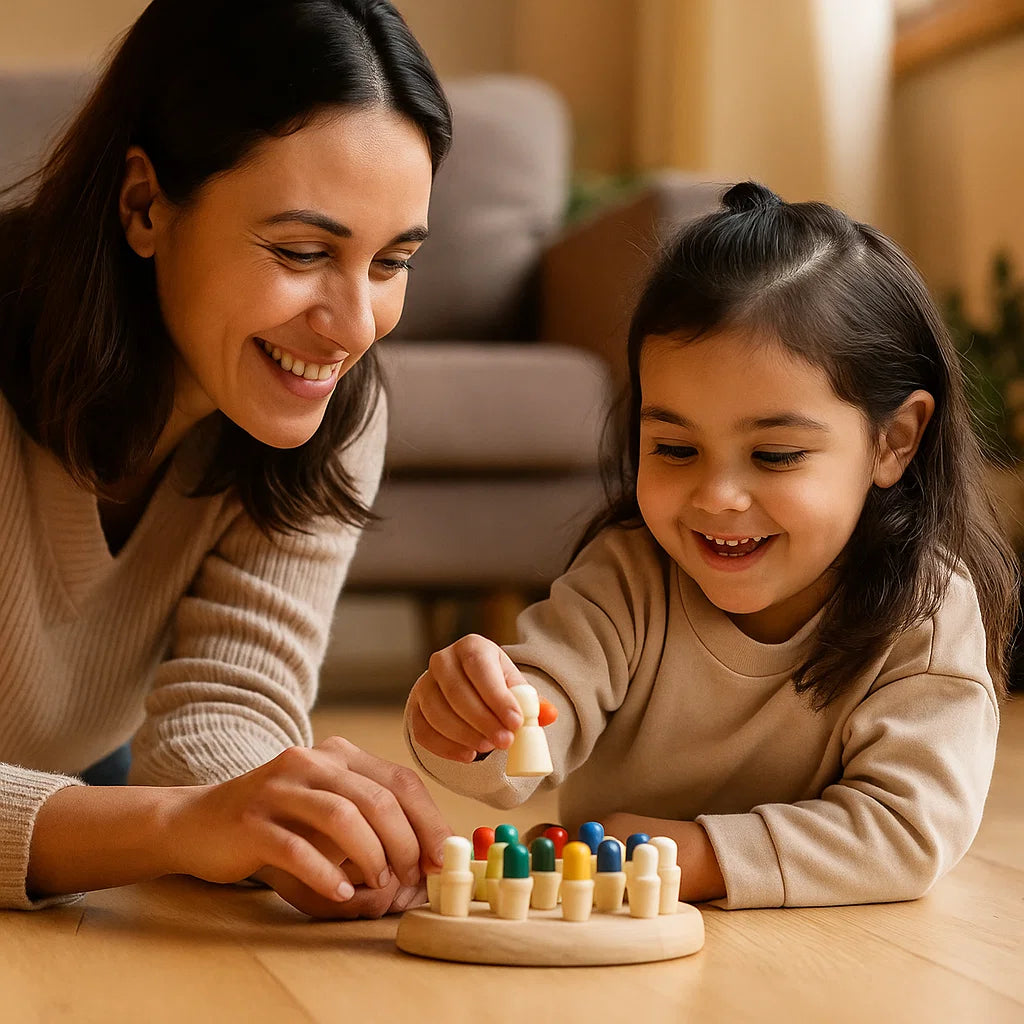 Juego de memoria de ajedrez educativo