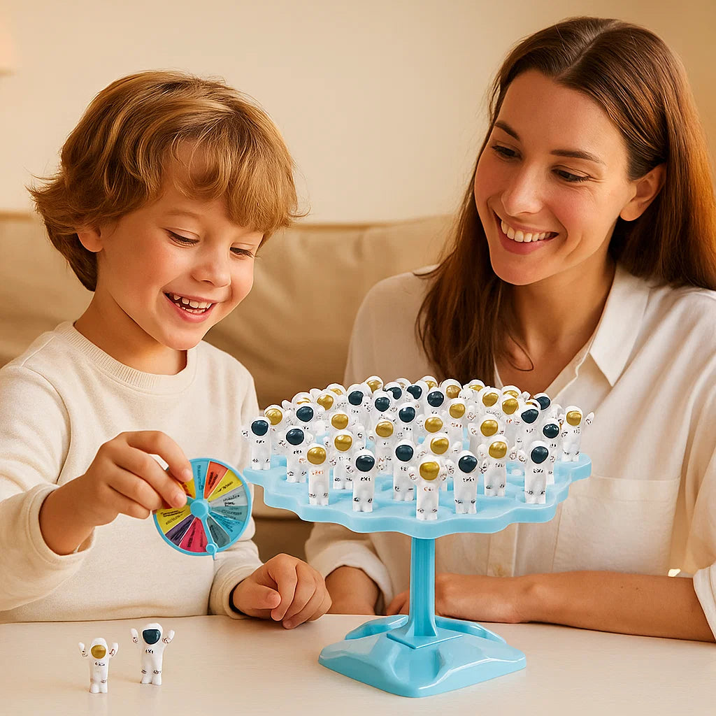 Juego de Equilibrio de Astronautas