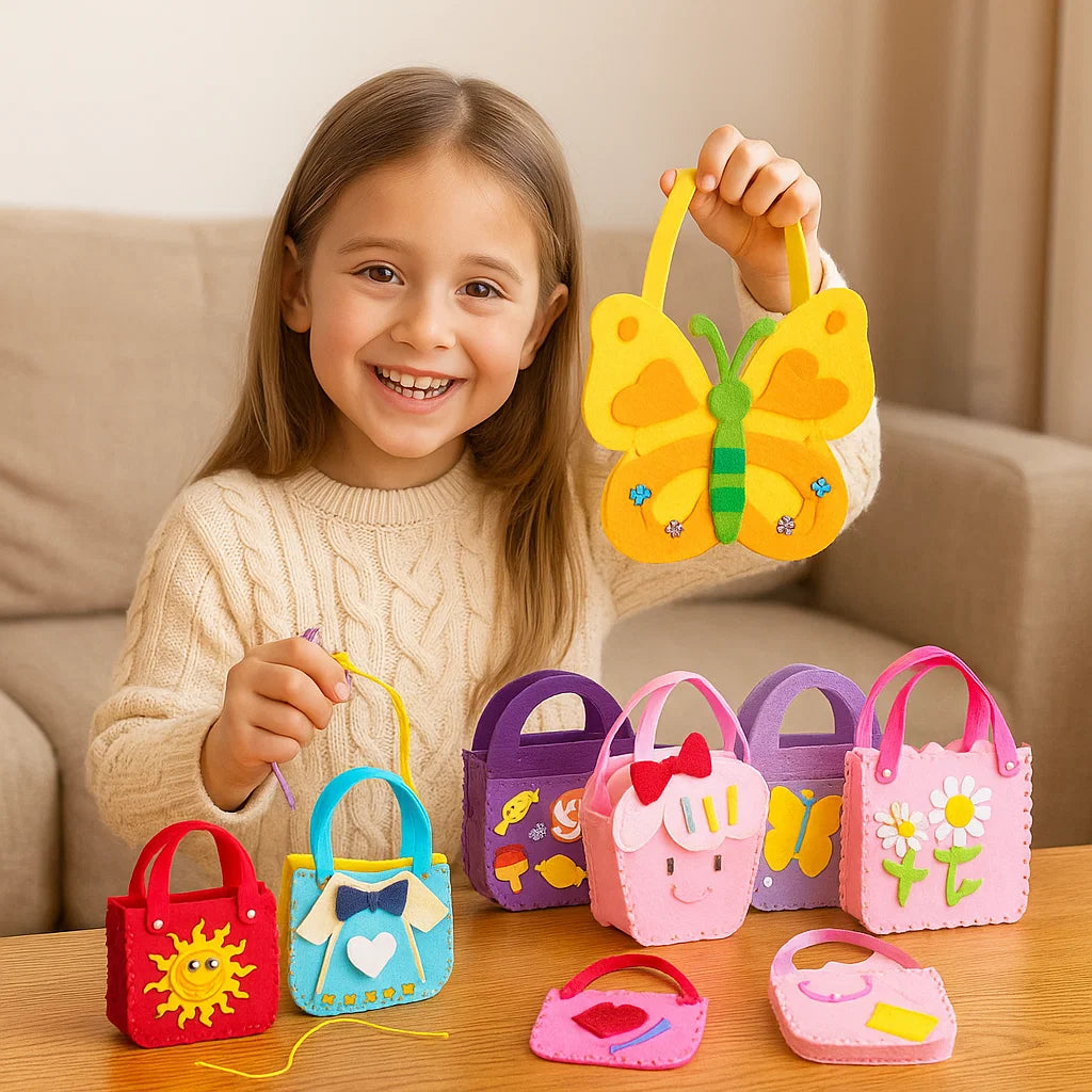 Set Seguro de Bolsitas de Fieltro para Coser Tú Mismo