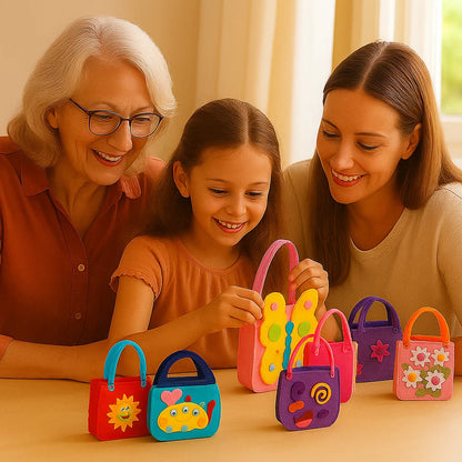 Set Seguro de Bolsitas de Fieltro para Coser Tú Mismo