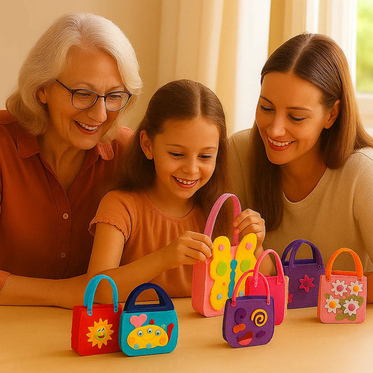 Set Seguro de Bolsitas de Fieltro para Coser Tú Mismo