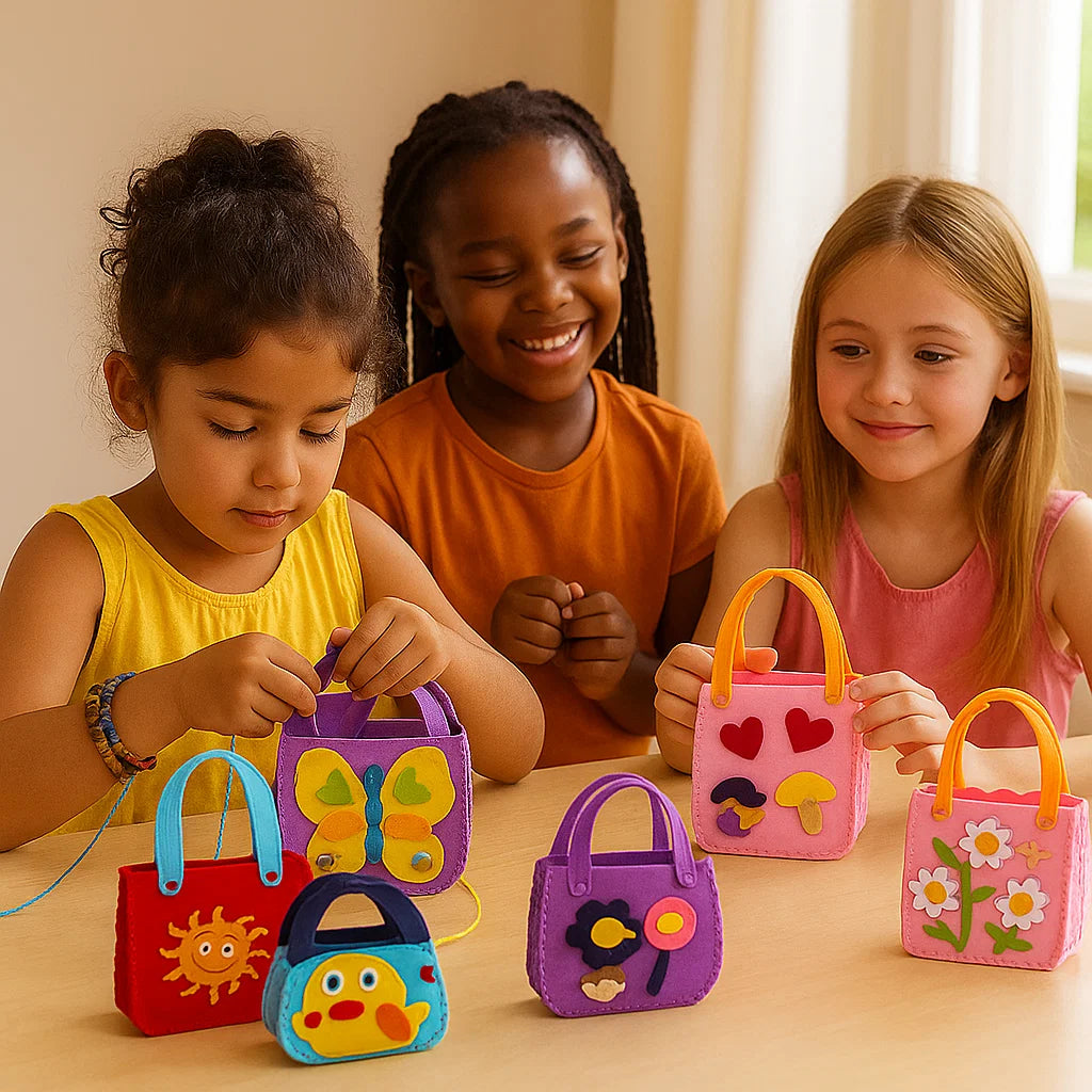 Set Seguro de Bolsitas de Fieltro para Coser Tú Mismo