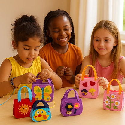 Set Seguro de Bolsitas de Fieltro para Coser Tú Mismo