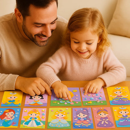 Set creativo de pegatinas para niños