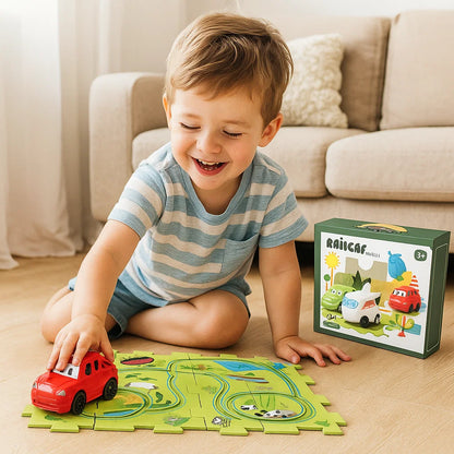 Pistas de Rompecabezas – Carrera con Bloques