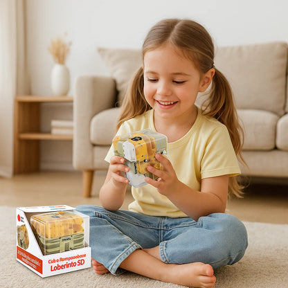 Cubo Rompecabezas Laberinto 3D