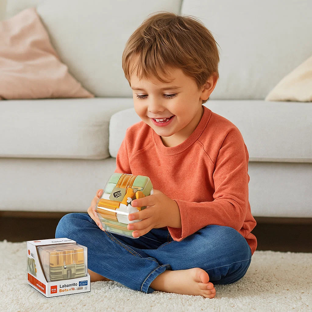 Cubo Rompecabezas Laberinto 3D