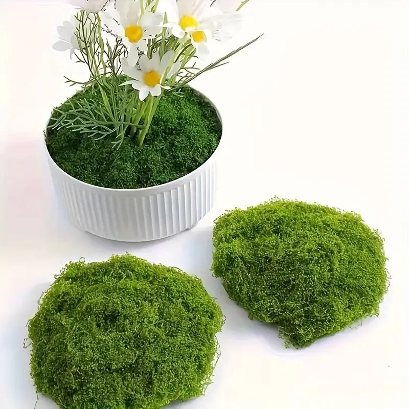 Musgo Artificial para Paisajismo - Musgo y Flores para Decoración y Floristería