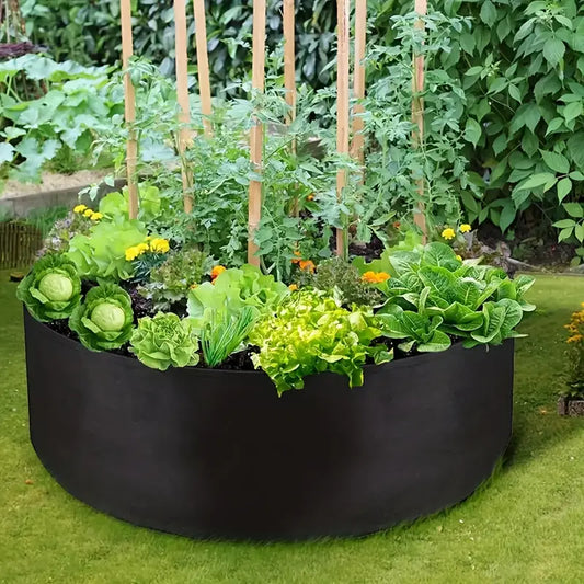 Bolsa Redonda Para El Crecimiento De Las Plantas - Contenedor De Jardín Para Facilitar El Crecimiento De Las Plantas Bolsa Redonda Para El Crecimiento De Las Plantas