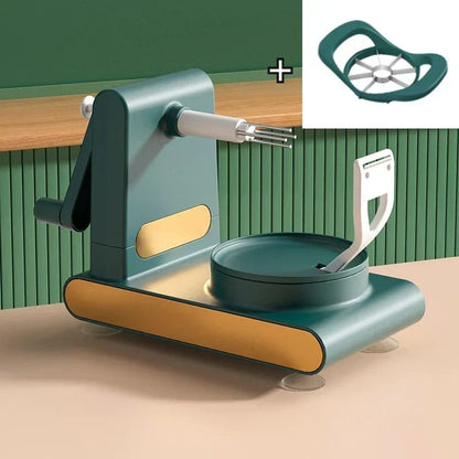 Sencillo Pelador de Verduras y Frutas con Manivela Manual - para Pelar sin Esfuerzo para Pelar sin Esfuerzo
