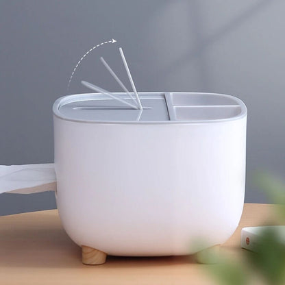 Caja de Pañuelos y Organizador 4 en 1
