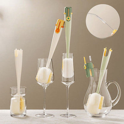 Práctico Limpiador de Botellas 5en1