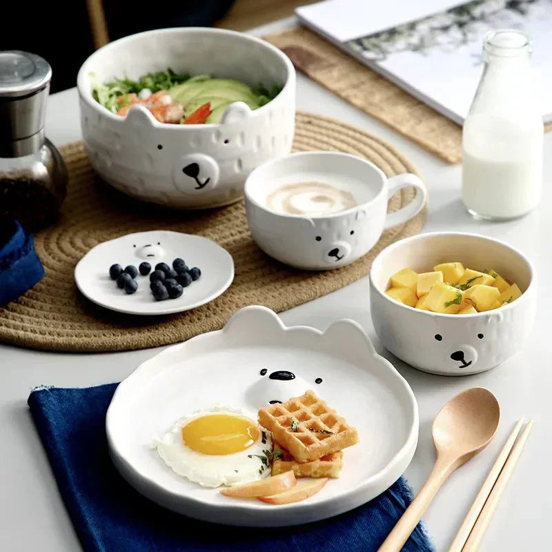 Taza De Cerámica De Oso Polar Linda Taza De Cerámica De Oso Polar