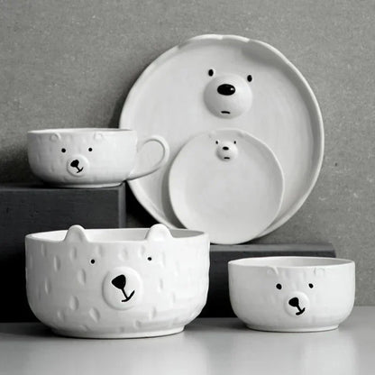 Taza De Cerámica De Oso Polar Linda Taza De Cerámica De Oso Polar