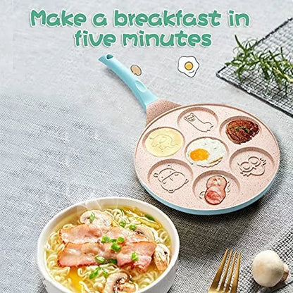 Sartén De Desayuno Para Niños - Divertidos Moldes Para Tortitas Y Huevos Fritos