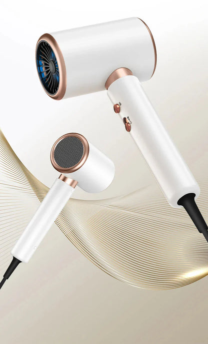 Secador de Pelo de Alto Rendimiento de 2400w con Función de Aire Frío y Caliente - Tecnología Iónica